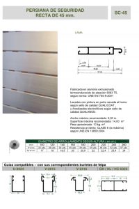 persianes de seguretat autoblocants
